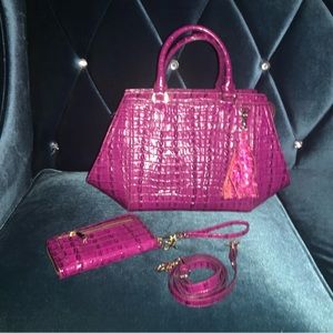 Brahmin Arden, Suri Wallet and Phattie Tassel